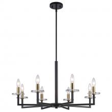 Trans Globe 71878 BK-AG - Chandeliers Black/Antique Gold