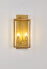 Bethel International KC02W21BR - Outdoor Wall Sconce Brass