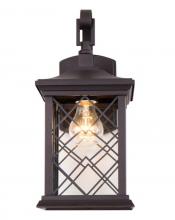 Bethel International TD25W8B - Outdoor Wall Sconce Black