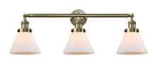 Innovations Lighting 205-AB-G41-LED - Cone - 3 Light - 32 inch - Antique Brass - Bath Vanity Light