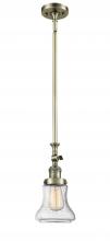 Innovations Lighting 206-AB-G194-LED - Bellmont - 1 Light - 6 inch - Antique Brass - Stem Hung - Mini Pendant