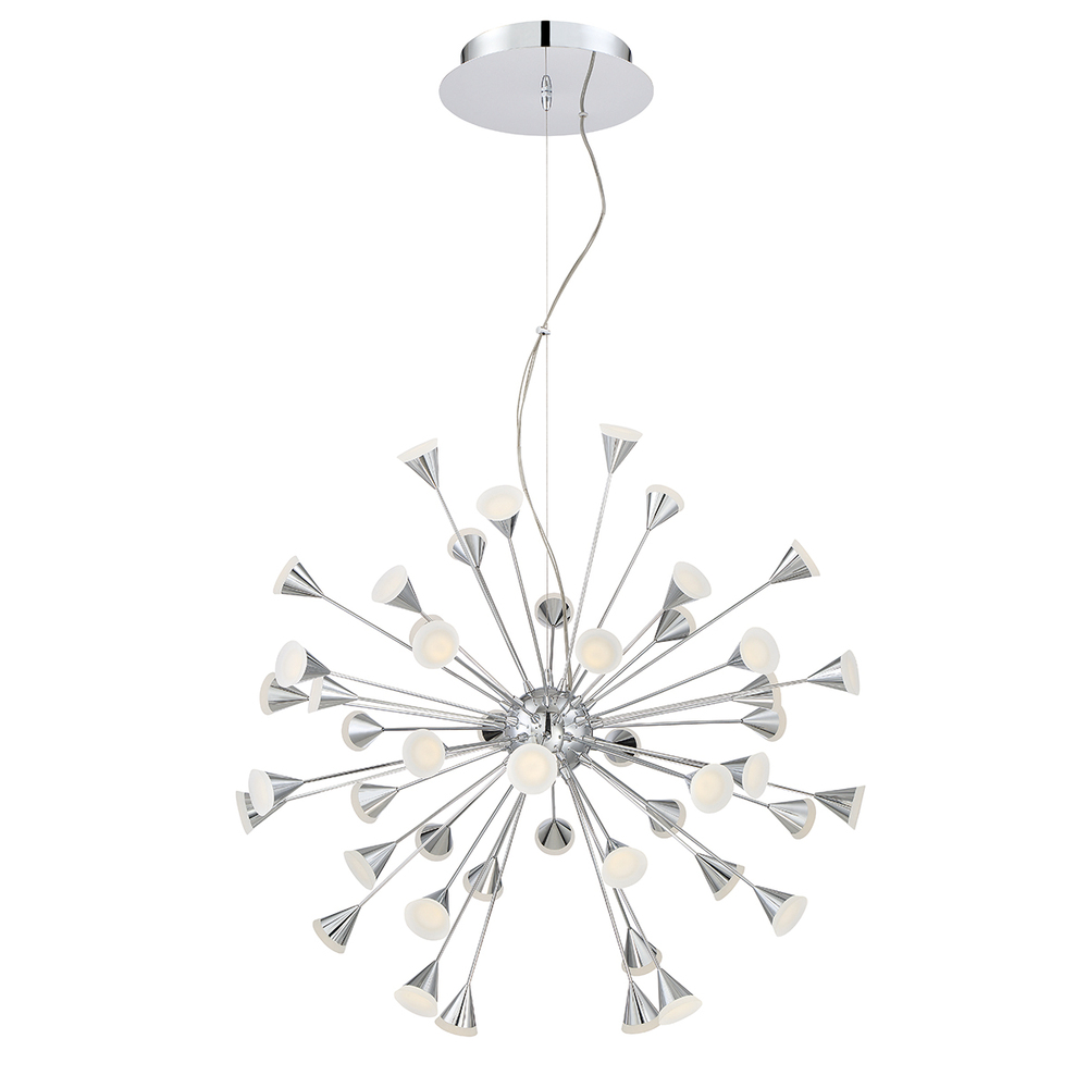 ESPLO,48LT LED CHANDELIER,CHR