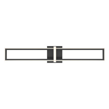 Eurofase 45724-015 - Bordo 1 Light 35.5&#34; Sconce in Black