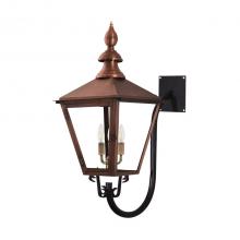 Primo Gas Lanterns CT-35E_GN - Three Light Gooseneck Bracket