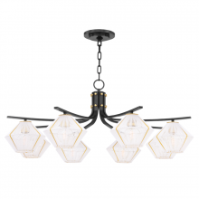 Hudson Valley 3343-AOB - 8 LIGHT CHANDELIER