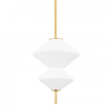 Hudson Valley 7401-AGB - 1 LIGHT PENDANT