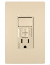 Legrand Radiant 1597SWTTRICCD4 - radiant® 15A SLFTST GFCI/SWITCH NO PLT IV