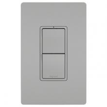 Legrand Radiant RCD33GRY - radiant® 2 SW, SP/3WAY + SP/3WAY GRY