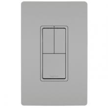 Legrand Radiant RCD113GRY - radiant® 3 SWITCH, SP/3-WAY + SP + SP GRY