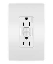 Legrand Radiant 1597TRWCCD12 - radiant? Tamper-Resistant 15A Duplex Self-Test GFCI Receptacles with SafeLock? Protection, White (12 pack)