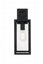 Elegant OD330W18BK - Wall sconce W6&#34; H17.5&#34; E8&#34; L1 Black