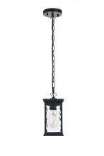 Elegant OD336H11BK - Outdoor Hanging L5&#34; W5&#34; H10.5&#34; L1 Black