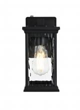 Elegant OD336W11BK - Wall sconce W5&#34; H10.5&#34; E6&#34; L1 Black