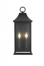 Elegant OD503W21BK - Wall Sconse W8&#34;D6.1&#34;H20.5&#34; Black