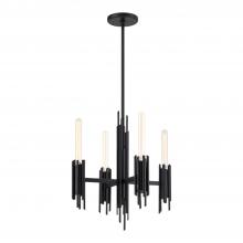 Alora Lighting CH335019MB - Torres 19-in Matte Black 4 Lights Chandeliers