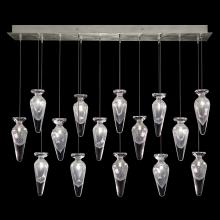 Fine Art Handcrafted Lighting 100023-11ST - Essence 49&#34;W Rectangular Pendant