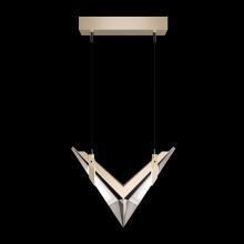 Fine Art Handcrafted Lighting 100055-6 - Blade 13.375&#34;W Linear Pendant