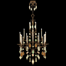 Fine Art Handcrafted Lighting 709440-1ST - Encased Gems 53&#34;W Round Chandelier