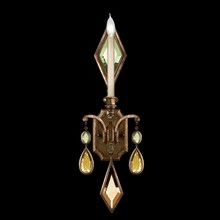 Fine Art Handcrafted Lighting 717850-1ST - Encased Gems 29&#34;H Sconce