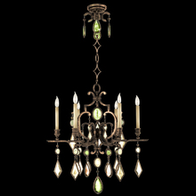 Fine Art Handcrafted Lighting 718240-1ST - Encased Gems 29&#34;W Round Chandelier