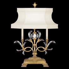 Fine Art Handcrafted Lighting 769110ST - Beveled Arcs 34"H Table Lamp