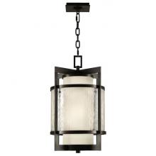 Fine Art Handcrafted Lighting 817482ST - Singapore Moderne Outdoor 14&#34;W Outdoor Lantern