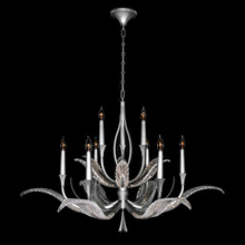 Fine Art Handcrafted Lighting 893640-1ST - Plume 45&#34;W Round Chandelier