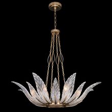 Fine Art Handcrafted Lighting 894040-2ST - Plume 39&#34;W Round Pendant